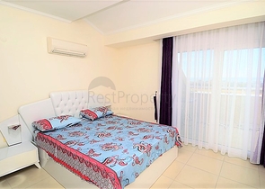 اطلالة بحر - دوبلكس مفروشة ضمن مجمع يضم كافة الخدمات -افسلار / الانيا 