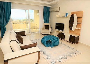 اطلالة بحر - دوبلكس مفروشة ضمن مجمع يضم كافة الخدمات -افسلار / الانيا 