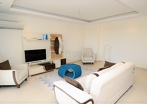 اطلالة بحر - دوبلكس مفروشة ضمن مجمع يضم كافة الخدمات -افسلار / الانيا 