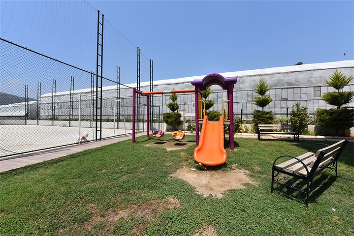 دوبلكس فاخر - تصميم 3 غرف وصالة - قريبة من مطار غازي باشا / الانيا 