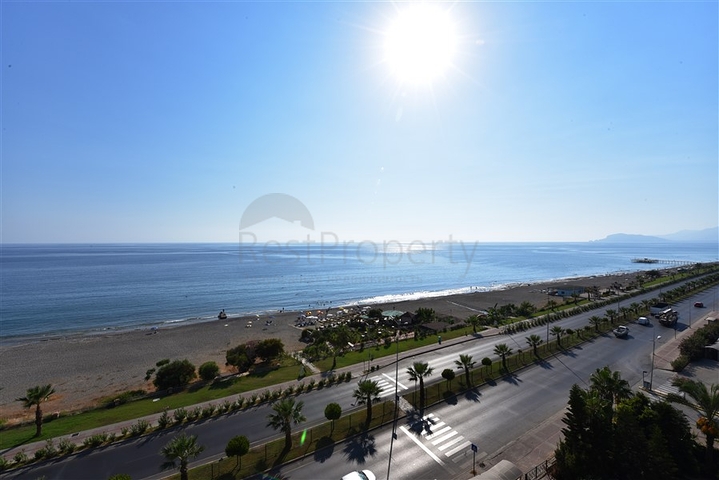 ضمن اول صف على البحر - دوبلكس 3 غرف نوم وصالة - مهموتلار / الانيا 