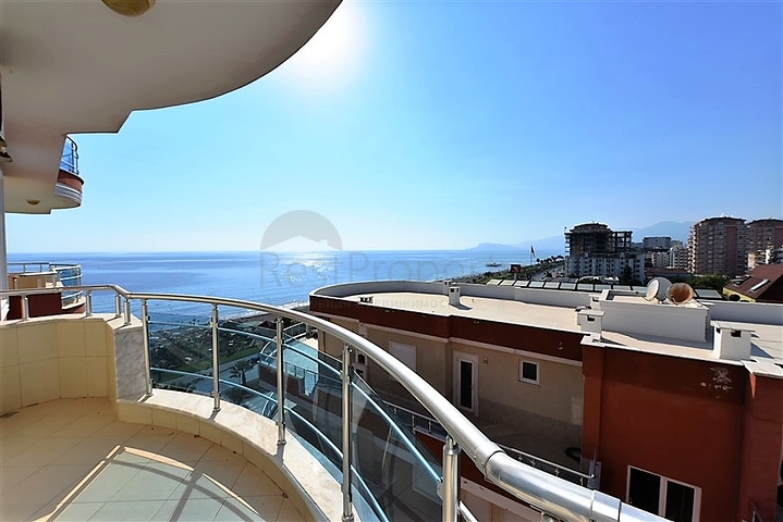 ضمن اول صف على البحر - دوبلكس 3 غرف نوم وصالة - مهموتلار / الانيا 