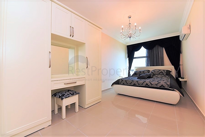 ضمن اول صف على البحر - دوبلكس 3 غرف نوم وصالة - مهموتلار / الانيا 