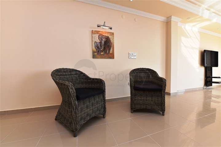 ضمن اول صف على البحر - دوبلكس 3 غرف نوم وصالة - مهموتلار / الانيا 