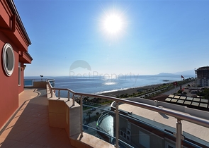 ضمن اول صف على البحر - دوبلكس 3 غرف نوم وصالة - مهموتلار / الانيا 