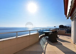 ضمن اول صف على البحر - دوبلكس 3 غرف نوم وصالة - مهموتلار / الانيا 