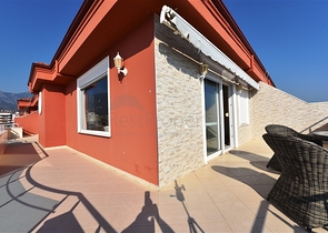 ضمن اول صف على البحر - دوبلكس 3 غرف نوم وصالة - مهموتلار / الانيا 