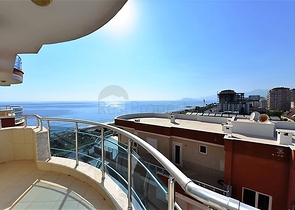 ضمن اول صف على البحر - دوبلكس 3 غرف نوم وصالة - مهموتلار / الانيا 