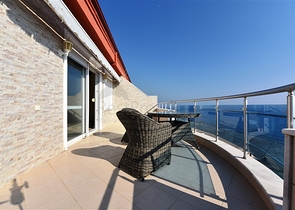 ضمن اول صف على البحر - دوبلكس 3 غرف نوم وصالة - مهموتلار / الانيا 