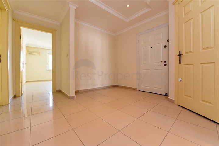 طابق مرتفع - شقة عائلية واسعة - ضمن مجمع مخدم جيدا- في مهموتلار / الانيا 