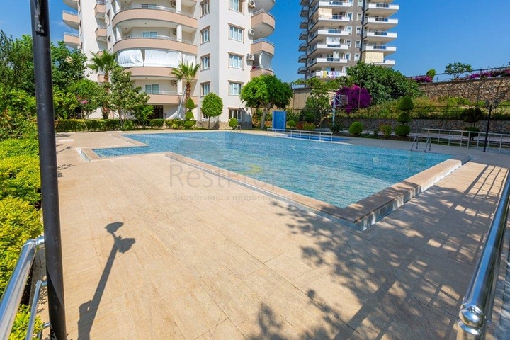 طابق مرتفع -اطلالة مفتوحة - شقة عائلية 2 غرفة وصالة - مهموتلار /الانيا 