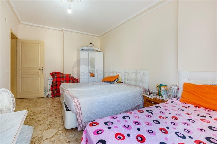 طابق مرتفع -اطلالة مفتوحة - شقة عائلية 2 غرفة وصالة - مهموتلار /الانيا 