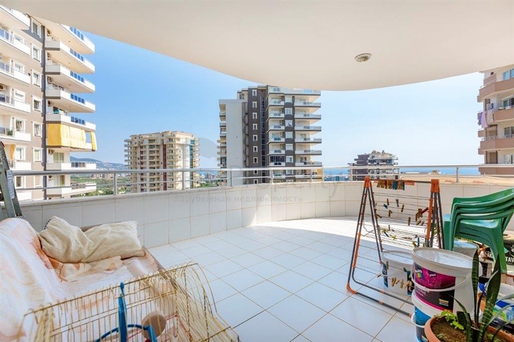 طابق مرتفع -اطلالة مفتوحة - شقة عائلية 2 غرفة وصالة - مهموتلار /الانيا 