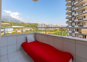 طابق مرتفع -اطلالة مفتوحة - شقة عائلية 2 غرفة وصالة - مهموتلار /الانيا 