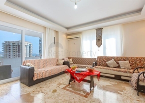 طابق مرتفع -اطلالة مفتوحة - شقة عائلية 2 غرفة وصالة - مهموتلار /الانيا 