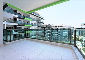 مجمع فاخر - شقة مؤثثة من تصميم 1+1 - في كارجي جاك / الانيا 