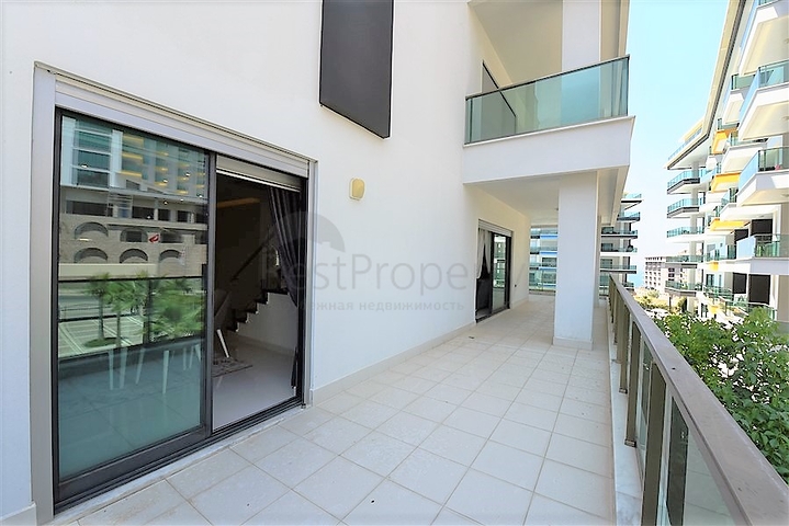 دوبلكس ارضية - تصميم 1+4 - مفروشة - ضمن مجمع فاخر / كارجي جاك / الانيا 