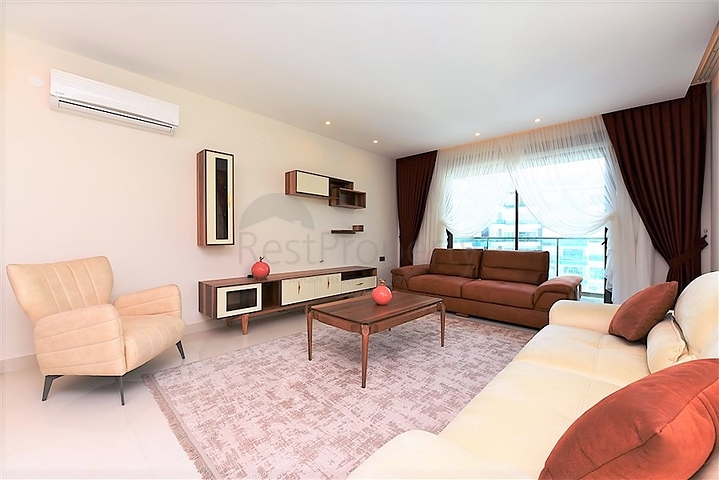 دوبلكس ارضية - تصميم 1+4 - مفروشة - ضمن مجمع فاخر / كارجي جاك / الانيا 