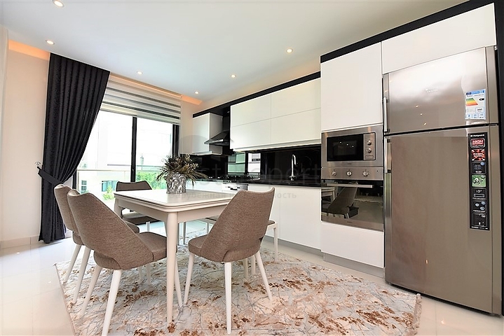 دوبلكس ارضية - تصميم 1+4 - مفروشة - ضمن مجمع فاخر / كارجي جاك / الانيا 