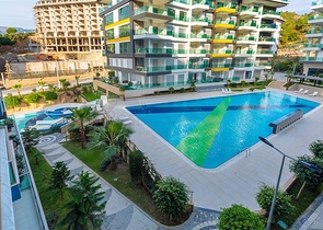 دوبلكس ارضية - تصميم 1+4 - مفروشة - ضمن مجمع فاخر / كارجي جاك / الانيا 