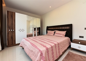 دوبلكس ارضية - تصميم 1+4 - مفروشة - ضمن مجمع فاخر / كارجي جاك / الانيا 