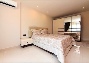 دوبلكس ارضية - تصميم 1+4 - مفروشة - ضمن مجمع فاخر / كارجي جاك / الانيا 