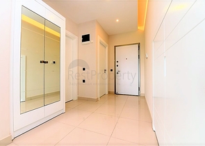 دوبلكس ارضية - تصميم 1+4 - مفروشة - ضمن مجمع فاخر / كارجي جاك / الانيا 