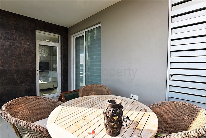 اطلالة بحر مباشرة - شقة فاخرة تصميم 1+1 - ضمن مجمع 5 نجوم / كاستل / الانيا  