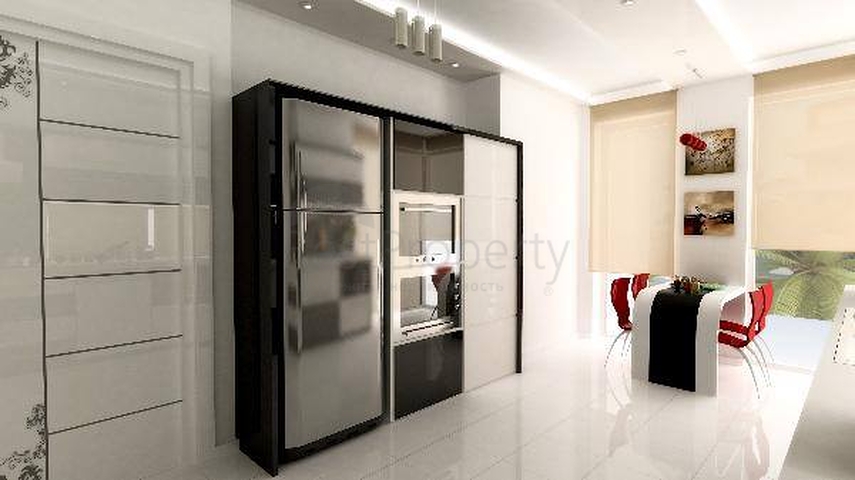 شقة 1 + 1 مفروشة في مجمع في المولا يوسف كونيالتي