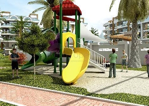 شقة 1 + 1 مفروشة في مجمع في المولا يوسف كونيالتي