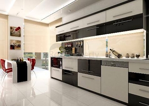 شقة 1 + 1 مفروشة في مجمع في المولا يوسف كونيالتي