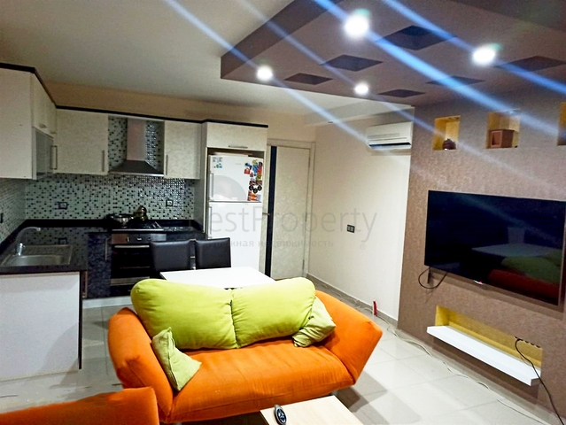 شقة 1 + 1 مع أثاث في كونيالتي أنطاليا