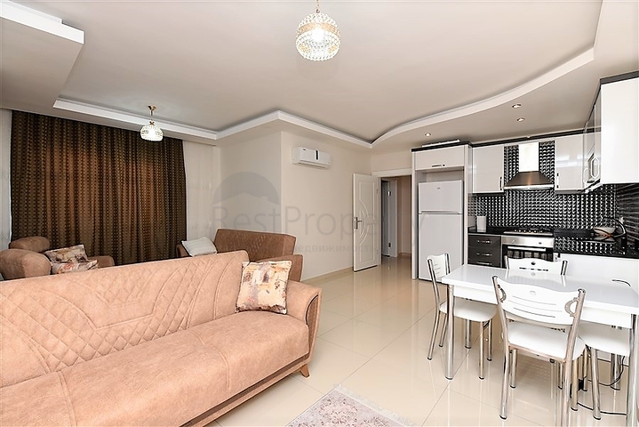 شقة غرفة وصالة بمساحة واسعة - في مهموتلار / الانيا 