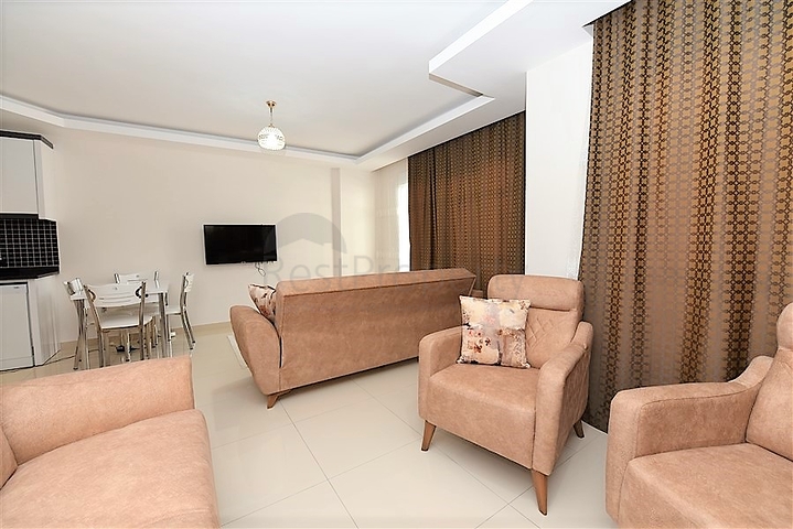 شقة غرفة وصالة بمساحة واسعة - في مهموتلار / الانيا 