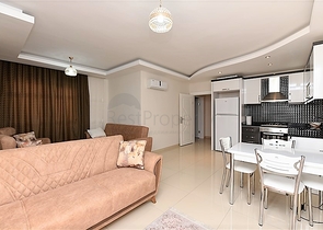 شقة غرفة وصالة بمساحة واسعة - في مهموتلار / الانيا 