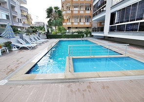 شقة غرفة وصالة بمساحة واسعة - في مهموتلار / الانيا 