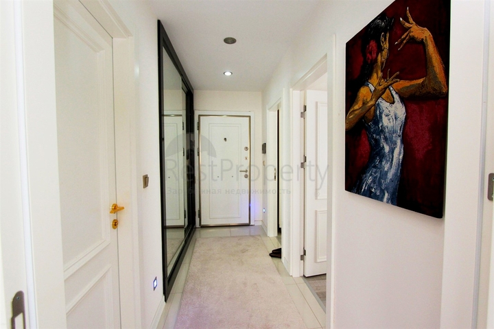 شقة 2 + 1 مع أثاث في هورما كونيالتي