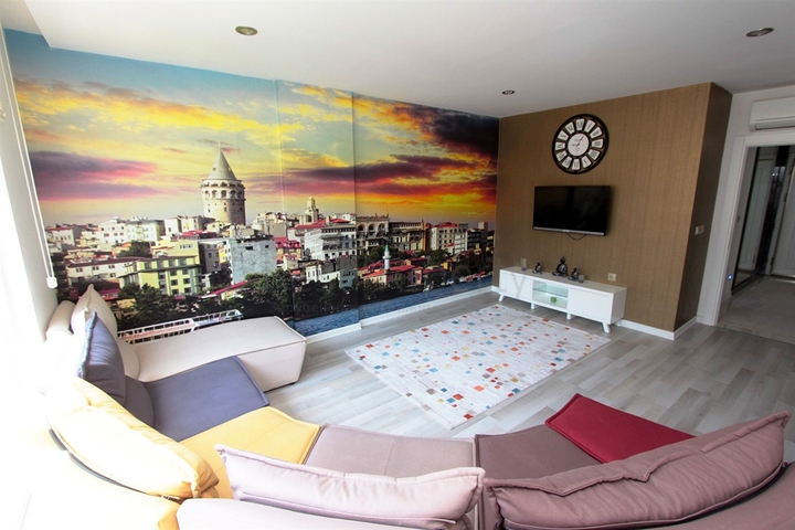 شقة 2 + 1 مع أثاث في هورما كونيالتي