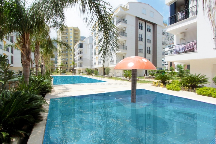 شقة 2 + 1 مع أثاث في هورما كونيالتي