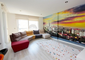 شقة 2 + 1 مع أثاث في هورما كونيالتي