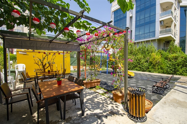 بنتهاوس 2 + 1 في مجمع 5 دقائق من البحر في أنطاليا