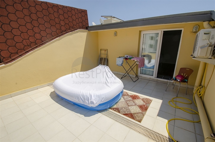 بنتهاوس 2 + 1 في مجمع 5 دقائق من البحر في أنطاليا