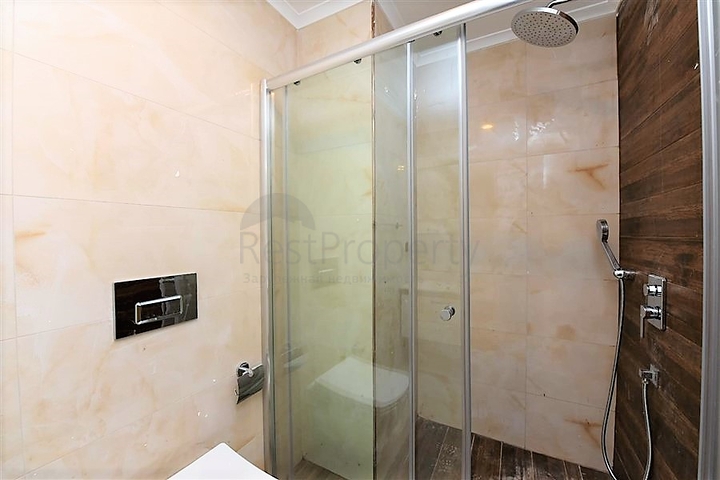 اطلالة مباشرة على البحر - شقة غرفتين وصالة ضمن مجمع حديث - مهموتلار / الانيا 