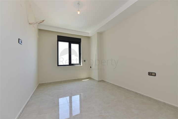 اطلالة مباشرة على البحر - شقة غرفتين وصالة ضمن مجمع حديث - مهموتلار / الانيا 