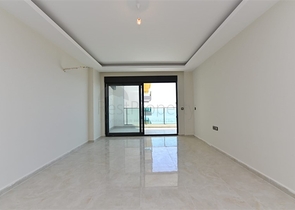 اطلالة مباشرة على البحر - شقة غرفتين وصالة ضمن مجمع حديث - مهموتلار / الانيا 