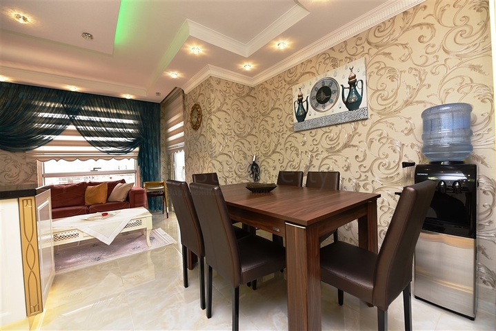   مناسبة للحصول على الجنسية - دوبلكس فاخرة - ضمن مجمع عائلي في منطقة اوبا / الانيا 