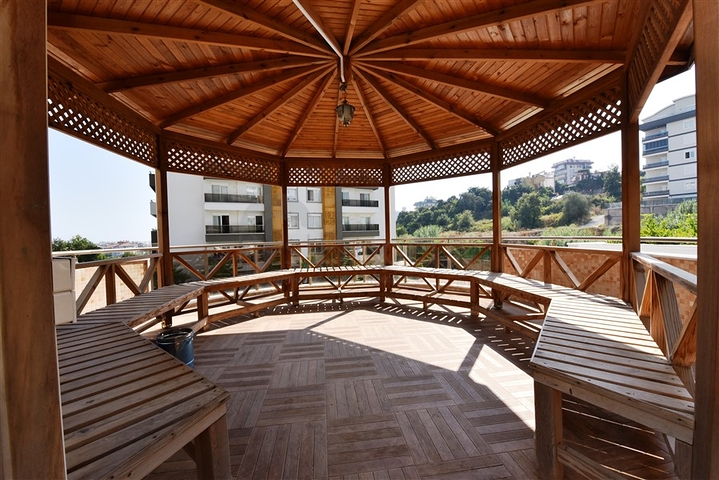   مناسبة للحصول على الجنسية - دوبلكس فاخرة - ضمن مجمع عائلي في منطقة اوبا / الانيا 