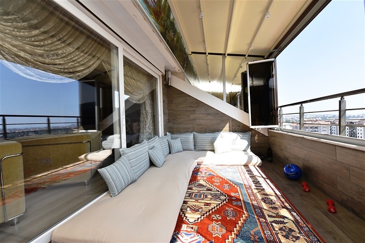   مناسبة للحصول على الجنسية - دوبلكس فاخرة - ضمن مجمع عائلي في منطقة اوبا / الانيا 