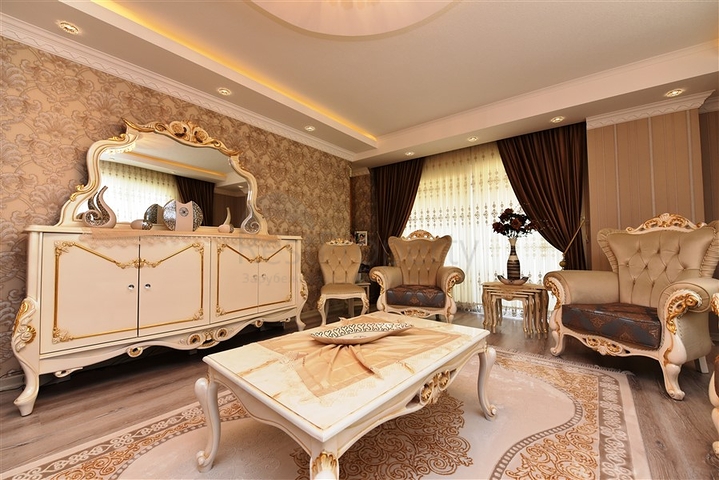   مناسبة للحصول على الجنسية - دوبلكس فاخرة - ضمن مجمع عائلي في منطقة اوبا / الانيا 