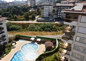   مناسبة للحصول على الجنسية - دوبلكس فاخرة - ضمن مجمع عائلي في منطقة اوبا / الانيا 